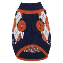 Chic Argyle All Over Dog Sweater For Stylish Pups 16 Chic Argyle All Over Dog Sweater For Stylish Pups -Dog & Cat Store 1010187046 3