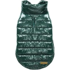 All-Weather Quilted Glossy Dog Puffer Jacket For Winter 37 All-Weather Quilted Glossy Dog Puffer Jacket For Winter -Dog & Cat Store 1010204040 4 6