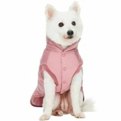 All-Weather Quilted Glossy Dog Puffer Jacket For Winter 24 All-Weather Quilted Glossy Dog Puffer Jacket For Winter -Dog & Cat Store 1010205047 3 8