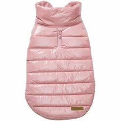 All-Weather Quilted Glossy Dog Puffer Jacket For Winter 25 All-Weather Quilted Glossy Dog Puffer Jacket For Winter -Dog & Cat Store 1010205047 4 8