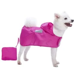 Water Repellent Reflective Dog Rain Poncho For Pets 32 Water Repellent Reflective Dog Rain Poncho For Pets -Dog & Cat Store 1010300049 1