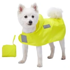 Water Repellent Reflective Dog Rain Poncho For Pets 38 Water Repellent Reflective Dog Rain Poncho For Pets -Dog & Cat Store 1010303040 1