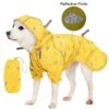 Waterproof Sunflower Yellow Reflective Dog Raincoat With 2 Legs 15 Waterproof Sunflower Yellow Reflective Dog Raincoat With 2 Legs -Dog & Cat Store 1010306041 1 5 ad128490 3726 4225 a652 9fc591f816b4