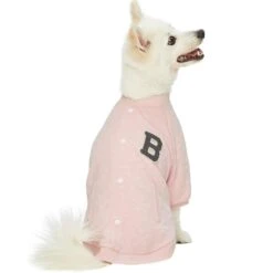 Baseball Fans Jacquard Dog Sweatshirt For Stylish Pets