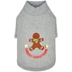 Festive Gingerbread Man Dog Sweatshirt For Holiday Fun -Dog & Cat Store 1010410045 3 ad6885ab 9400 4594 93f9 6f1449bb66c0