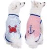 Summer Vacation Beach Dog T-shirts, 2 Pack Sunshine Shirts -Dog & Cat Store 1010489041 1