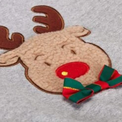 Christmas Reindeer Dog Sweatshirt For Cozy Holiday Style -Dog & Cat Store 1010493048 4 b661ced2 2ce6 4742 af40 46d810337fb6