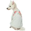 Blooming Rose French Cotton Dog Sweatshirt For Stylish Pups -Dog & Cat Store 1010498043 1