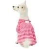 Summer Vacation Beach Dog Dress Sea Lover Pink Striped -Dog & Cat Store 1010503044 1