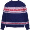 Chic Secret Fair Isle Navy Blue Sweater For Stylish Dogs 27 Chic Secret Fair Isle Navy Blue Sweater For Stylish Dogs -Dog & Cat Store 1010900041 1