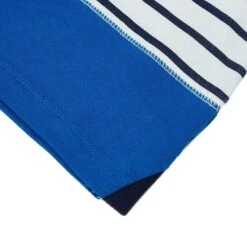 Summer Vacation Beach Stripes Design Matching Dog & Kid T-shirt, Blue -Dog & Cat Store 1010903042 4