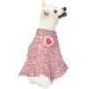 Marled Dog Poncho With Necklace & Flower For Stylish Pets 41 Marled Dog Poncho With Necklace & Flower For Stylish Pets -Dog & Cat Store 1011200041 1