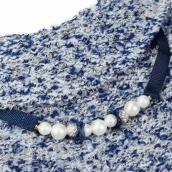 Marled Dog Poncho With Necklace & Flower For Stylish Pets -Dog & Cat Store 1011201048 5