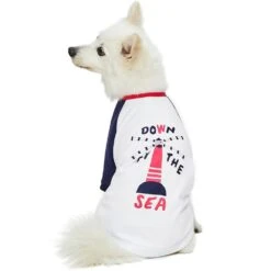 Dogs & Cats & Co. Down By The Sea Matching Dog & Kid T-shirt