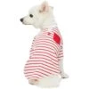 Dogs & Cats & Co. Saint Malo Matching Henley T-shirt Red -Dog & Cat Store 1011414042 4 4