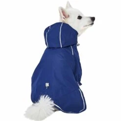 Waterproof Reflective Dog Raincoat With 2 Legs For Pets