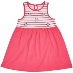 Dogs & Cats & Co. Pink Striped Matching Dog & Kid Dress -Dog & Cat Store 1011602043 1 3