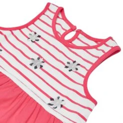 Dogs & Cats & Co. Pink Striped Matching Dog & Kid Dress -Dog & Cat Store 1011602043 3 3