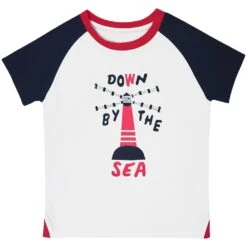 Dogs & Cats & Co. Down By The Sea Matching Dog & Kid T-shirt -Dog & Cat Store 1011605044 1 3