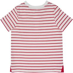 Dogs & Cats & Co. Saint Malo Matching Henley T-shirt Red -Dog & Cat Store 1011606041 2
