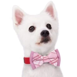 Handmade Plaid Bow Tie Set In Gift Box, 2 Pack For Pets -Dog & Cat Store 1020331040 1