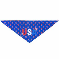 Patriotic 'USA' Designer Dog Bandana For Stylish Pets -Dog & Cat Store 1020501009 4 a6482187 11e6 482e bc00 21e061bf76e9