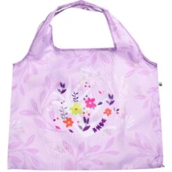 Stylish Floral Shopping Bag For Everyday Use And Errands -Dog & Cat Store 1020701041 4