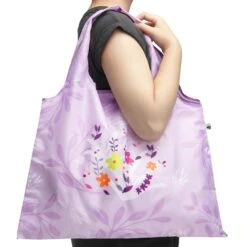 Stylish Floral Shopping Bag For Everyday Use And Errands -Dog & Cat Store 1020701041 7