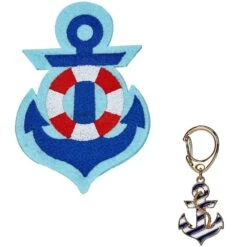 Nautical Dog Accessories Anchors Vacation Beach Pet Accessory Set -Dog & Cat Store 1020920008 2
