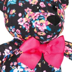 6" Made Well Floral Print Bear Dog Toy For Playtime Fun -Dog & Cat Store 1030101008 2 b7cc131b ecec 4585 873a 26d85b9d6e4c