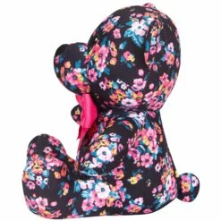 6" Sleek Black Floral Bear Dog Toy For Playful Pets -Dog & Cat Store 1030101008 4 86e7a931 b463 4977 924c c18544bc2449