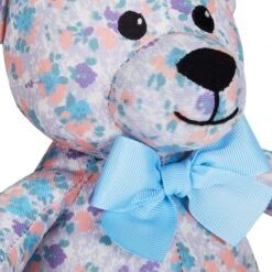 6" Made Well Floral Print Bear Dog Toy For Playtime Fun -Dog & Cat Store 1030102005 2 25abd4cb 0252 41ee b095 aa3ba491732c