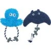 2 Pack 13 2/5 Inch Manta Ray 12 3/5 Inch Jellyfish Dog Toy -Dog & Cat Store 1030107000 1