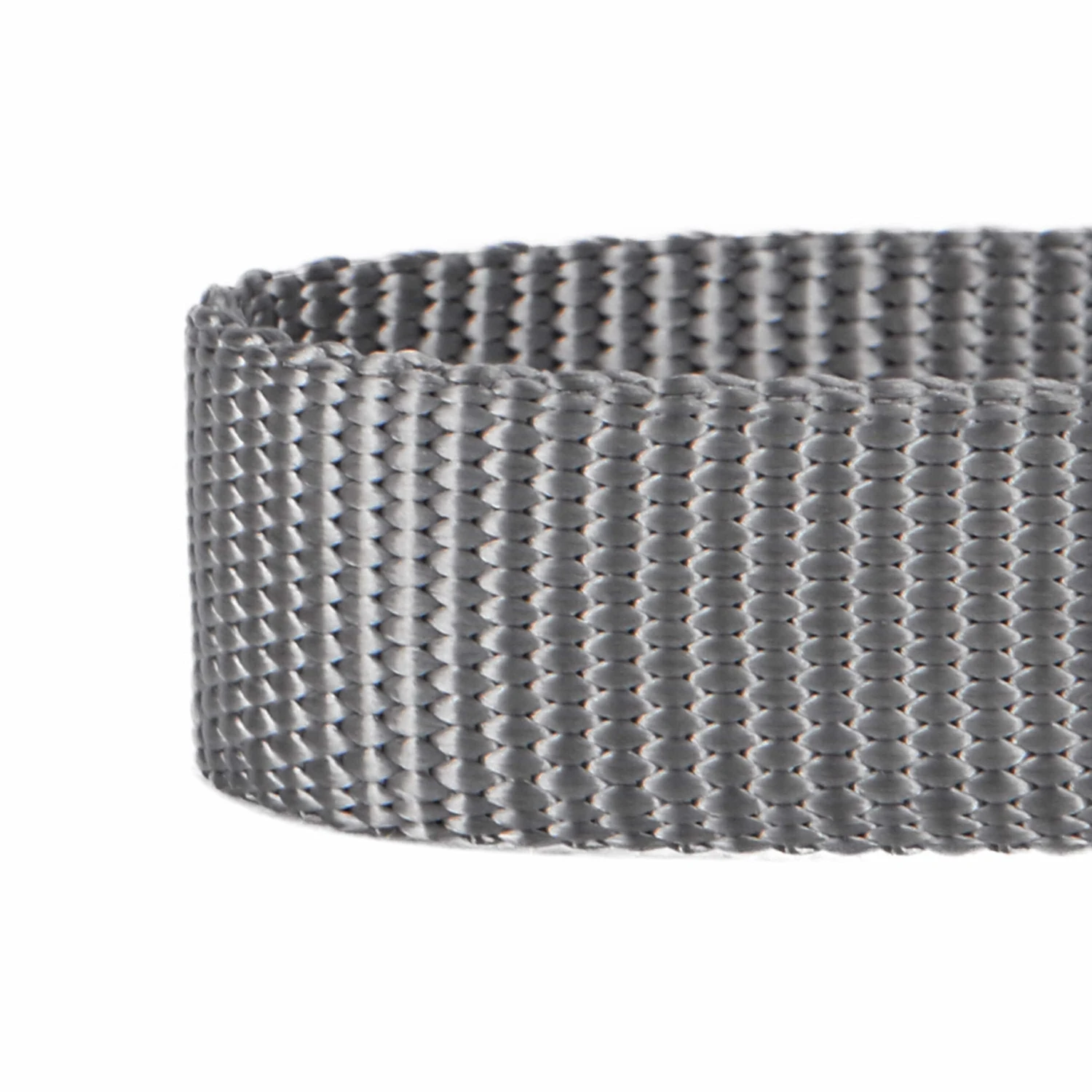 Classic Solid Color Adjustable Dog Collar, Gray For Pets 3 Classic Solid Color Adjustable Dog Collar, Gray For Pets - Image 3