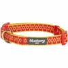 Geometric Designer Metallic Thread Dog Collar For Stylish Pets -Dog & Cat Store 1040121041 1