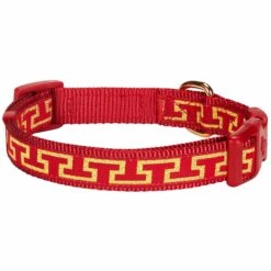 Geometric Designer Metallic Thread Dog Collar For Pets -Dog & Cat Store 1040123045 4