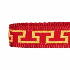 Geometric Designer Metallic Thread Dog Collar For Pets -Dog & Cat Store 1040123045 5