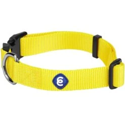 Classic Solid Color Adjustable Dog Collar, Yellow/Orange -Dog & Cat Store 1040198029 1 f5dc1102 d6b2 4b11 83db 24252420c3db