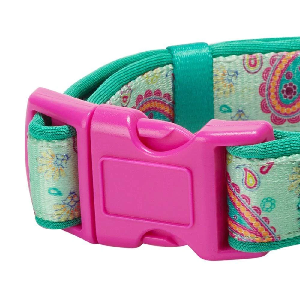 Paisley Print Padded Dog Collar For Stylish Comfort 7 Paisley Print Padded Dog Collar For Stylish Comfort - Image 7