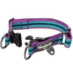 3M Reflective Dog Collar In Multi-colored Stripes For Safety -Dog & Cat Store 1040293045 3 c9cc6c13 458e 4d51 96ee 5aca05613e3b