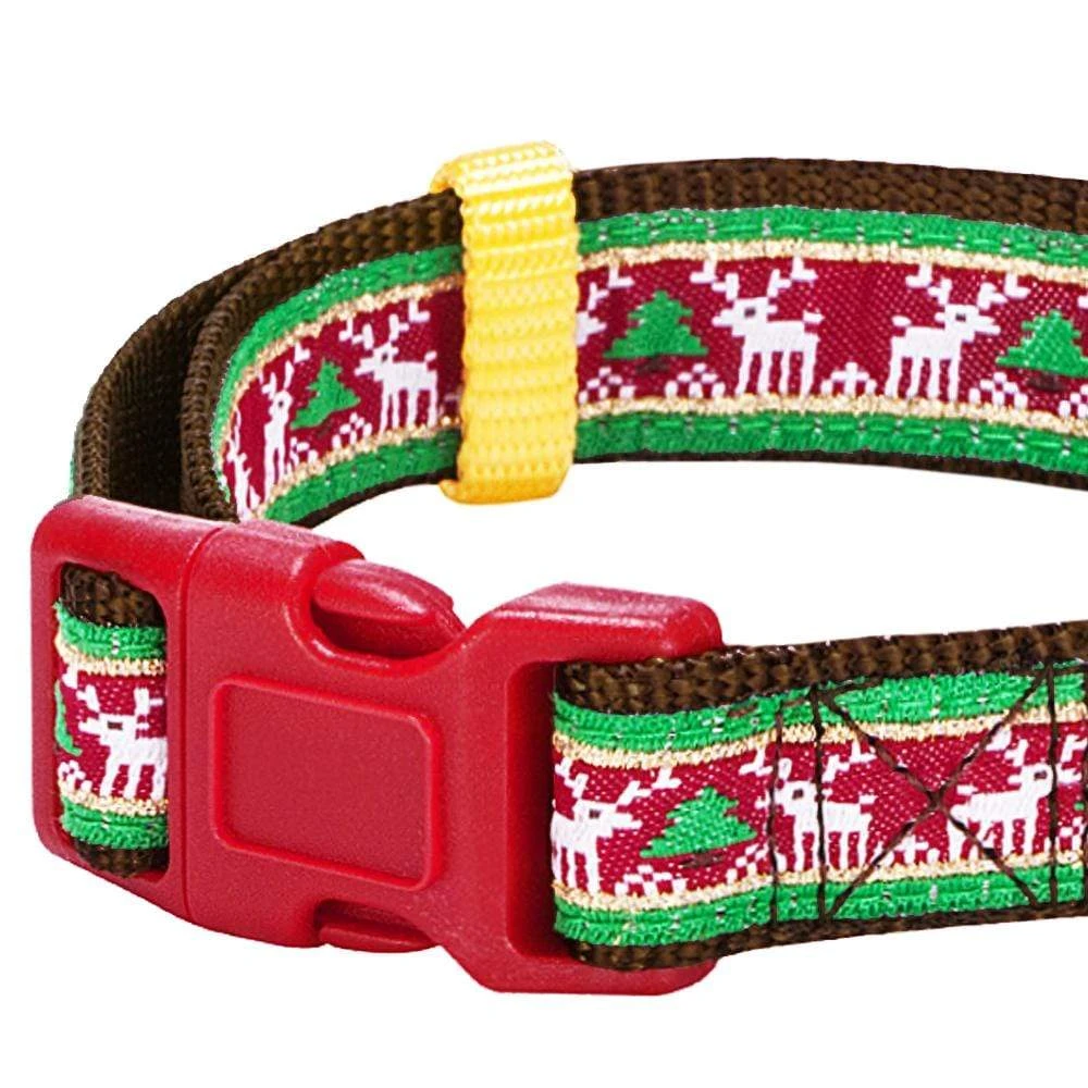 Christmas Dog Collar With Handmade Detachable Bow Tie 10 Christmas Dog Collar With Handmade Detachable Bow Tie - Image 10