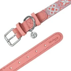 Southwestern Full Grain Leather & Polyester Dog Collar 26 Southwestern Full Grain Leather & Polyester Dog Collar -Dog & Cat Store 1040409040 5