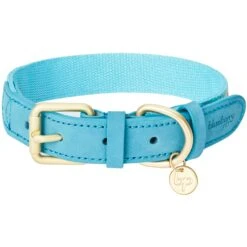 Southwestern Full Grain Leather & Polyester Dog Collar 30 Southwestern Full Grain Leather & Polyester Dog Collar -Dog & Cat Store 1040410046 4