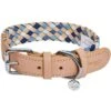 Braided Full Grain Leather Dog Collar For Stylish Pets -Dog & Cat Store 1040414068 1 3