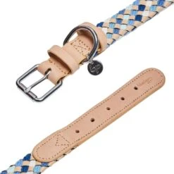 Braided Full Grain Leather Dog Collar For Stylish Pets 21 Braided Full Grain Leather Dog Collar For Stylish Pets -Dog & Cat Store 1040414068 6 3