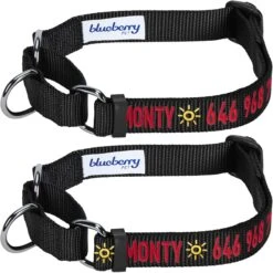 Nylon Personalized Martingale Safety Training Dog Collar Black -Dog & Cat Store 1040899049 1 2 c38b59f7 bd18 4324 b1d1 3b5107e4c9c4