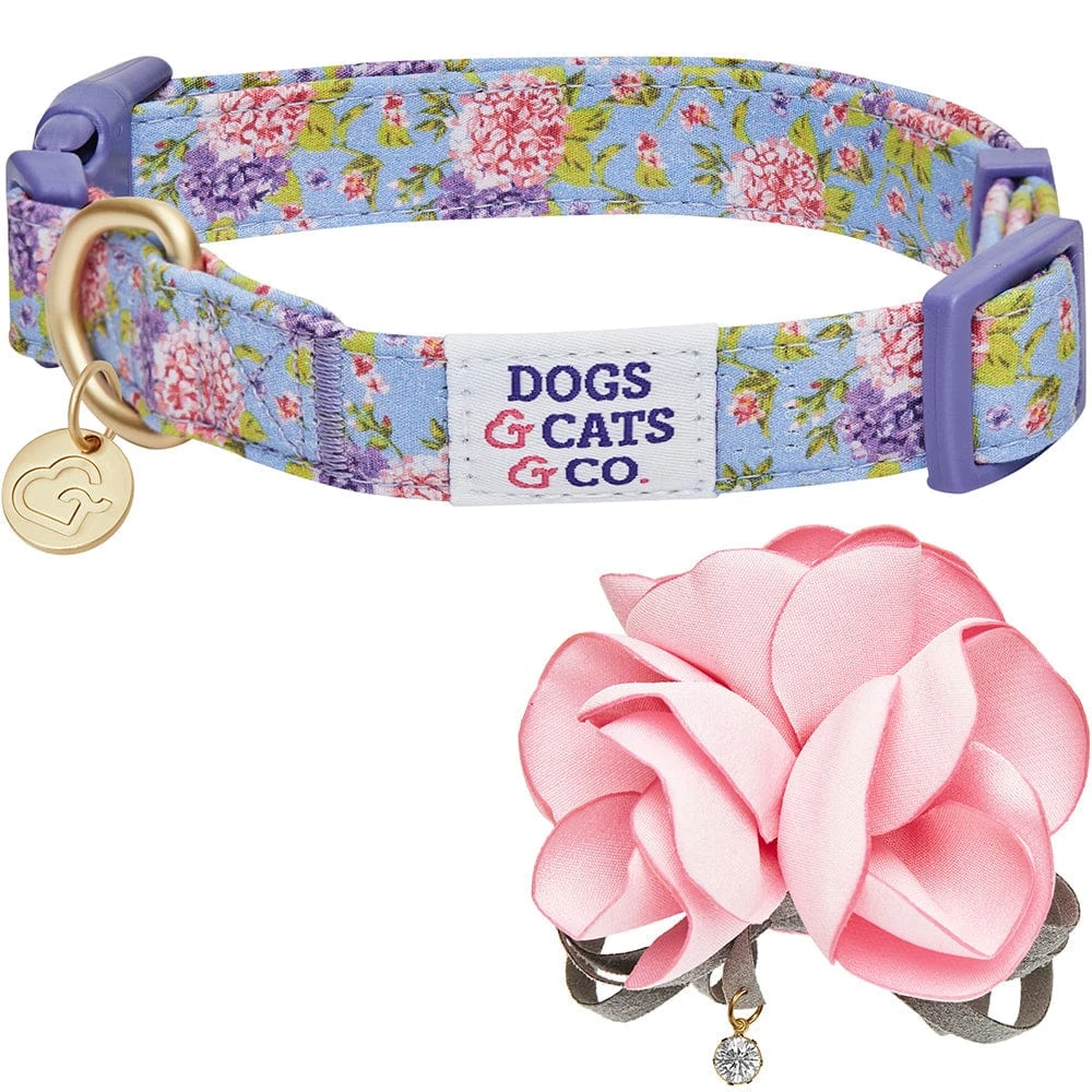 Dogs & Cats & Co. A Scent Of Spring Balloon Flower Dog Collar 16 Dogs & Cats & Co. A Scent Of Spring Balloon Flower Dog Collar - Image 16