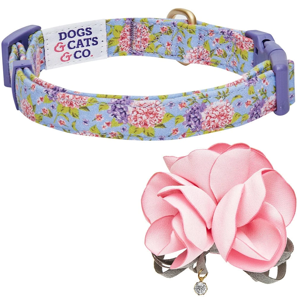 Dogs & Cats & Co. A Scent Of Spring Balloon Flower Dog Collar 17 Dogs & Cats & Co. A Scent Of Spring Balloon Flower Dog Collar - Image 17