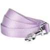 Classic Solid Color Dog Leash, Purple For Stylish Walks 7 Classic Solid Color Dog Leash, Purple For Stylish Walks -Dog & Cat Store 1050111025 1