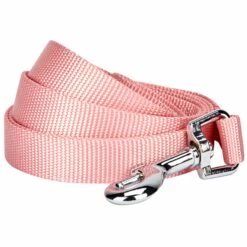 Classic Solid Color Dog Leash, Pink/Red For Pets -Dog & Cat Store 1050112022 1 053f1043 1e41 47fd 82e4 3c66a14b6cb4